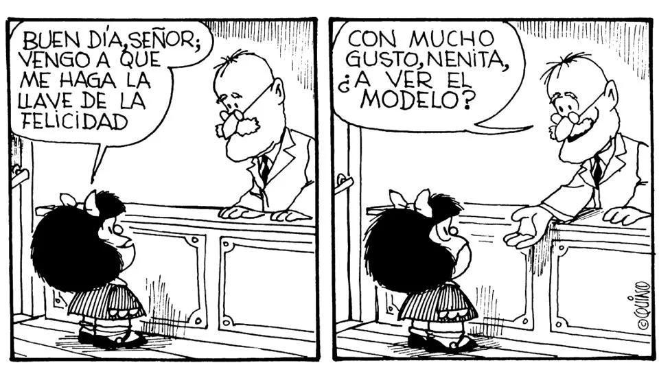La felicidad hay que pensarla